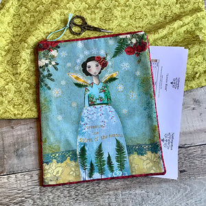 Christmas Angel Cross Stitch Bag