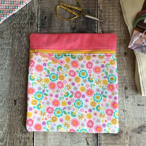Daisy Cross Stitch Bag