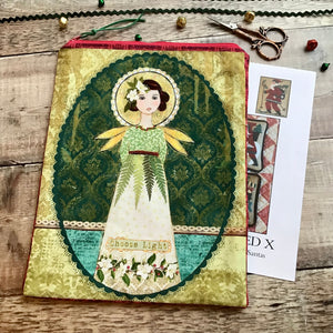 Choose Light Cross Stitch Bag