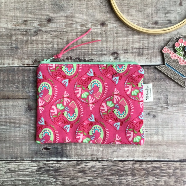 Spring Bird Notions Pouch