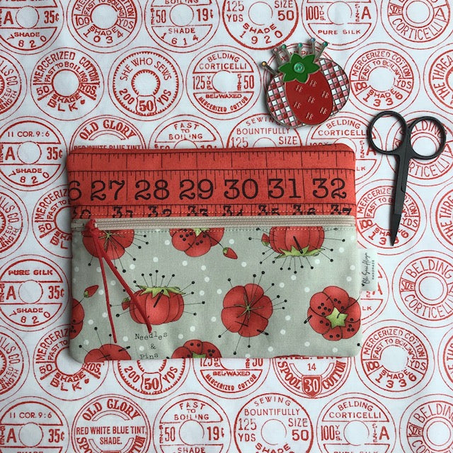Tomato 3 Notions Pouch