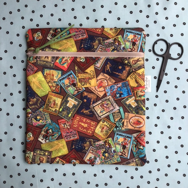 Books Small Fabric Bag