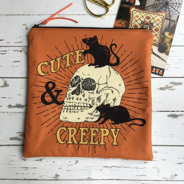 Cute and Creepy Project Bag