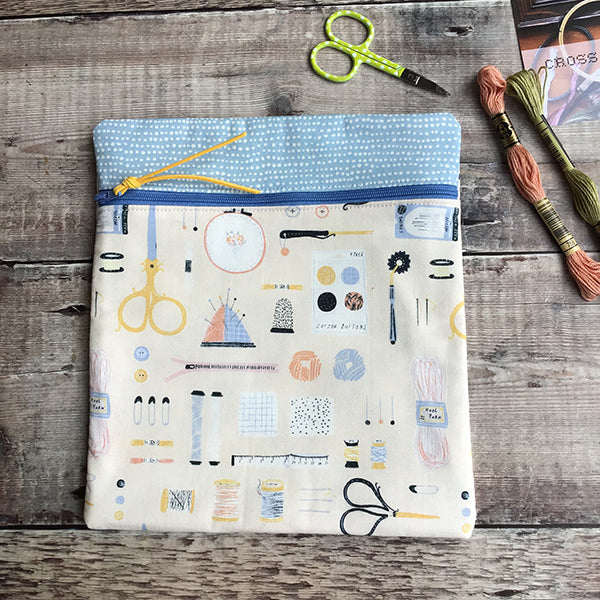 Notions Small Cross Stitch Bag