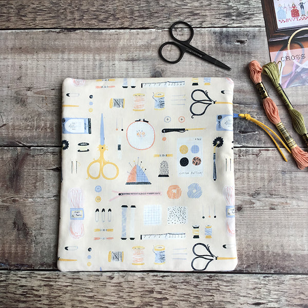 Notions Small Cross Stitch Bag