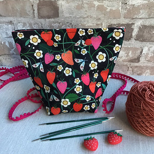 Strawberry Yarn Holder