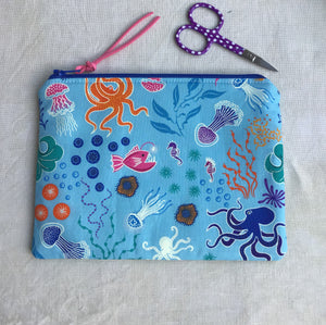 Under the Sea Notions Pouch